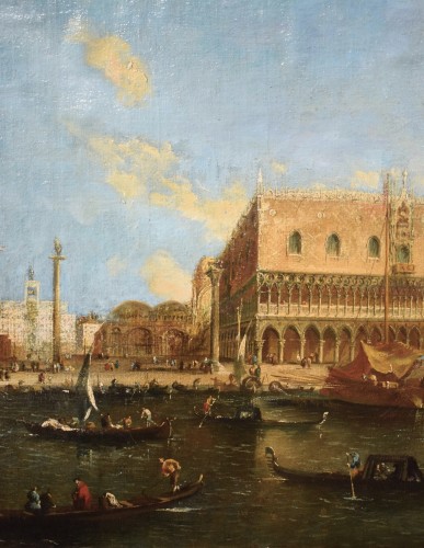 Venise, le Bassin de Saint-Marc - Atelier de Francesco Guardi (1712-1793) - Romano Ischia